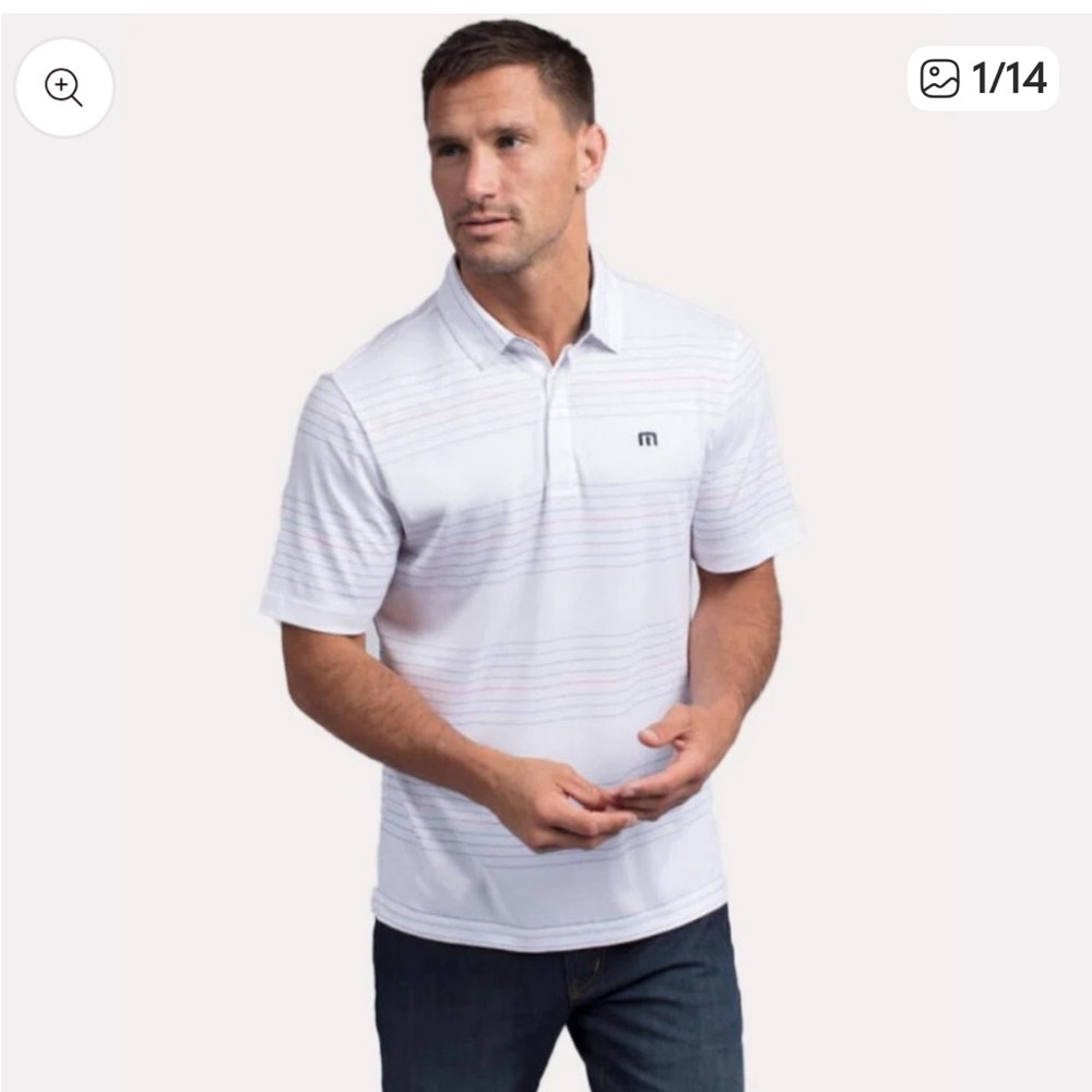 TRAVIS MATHEW / Gooden
Regular Fit Stripe Polo